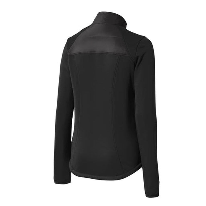 NEW INSIGNIA - Port Authority® Ladies Hybrid Soft Shell Jacket - Deep Black
