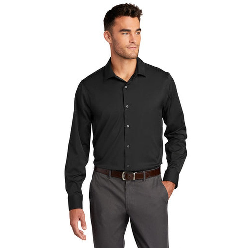 NEW INSIGNIA - Port Authority ® City Stretch Shirt - Black