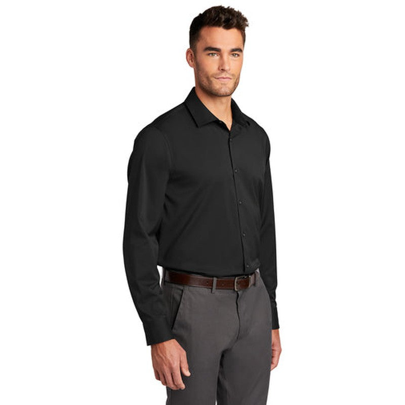 NEW INSIGNIA - Port Authority ® City Stretch Shirt - Black