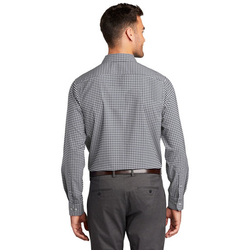 NEW INSIGNIA MEN'S - Port Authority ® City Stretch Shirt - Graphite/ White