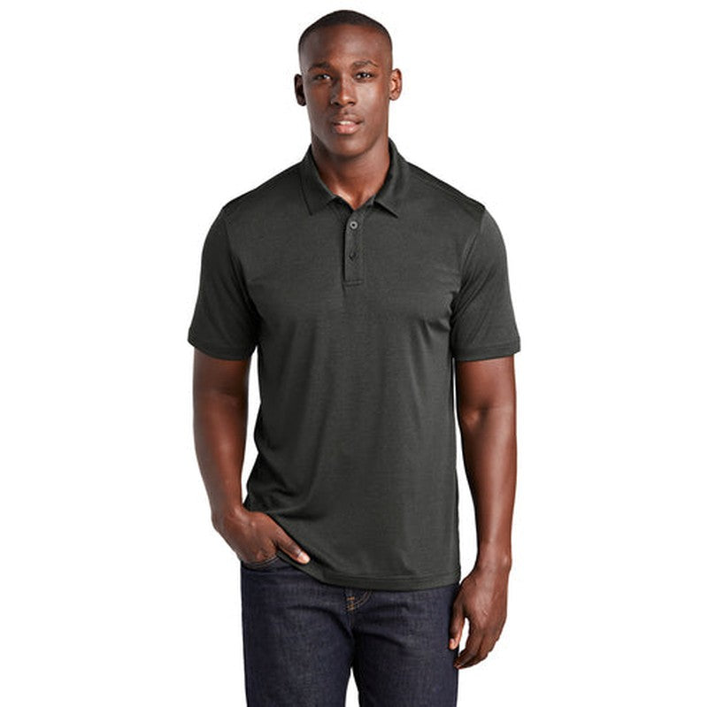 NEW INSIGNIA MEN'S - Sport-Tek ® Endeavor Polo - Black Heather