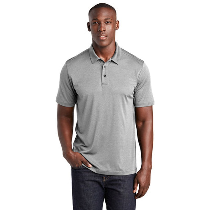 NEW INSIGNIA MEN'S - Sport-Tek ® Endeavor Polo - Light Grey Heather