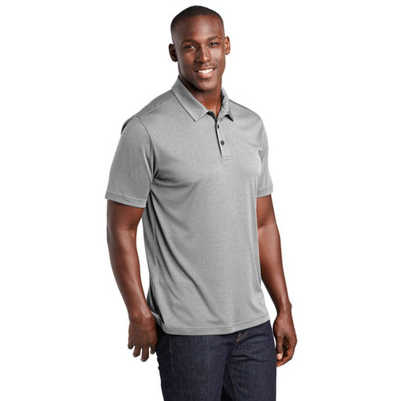 NEW INSIGNIA MEN'S - Sport-Tek ® Endeavor Polo - Light Grey Heather