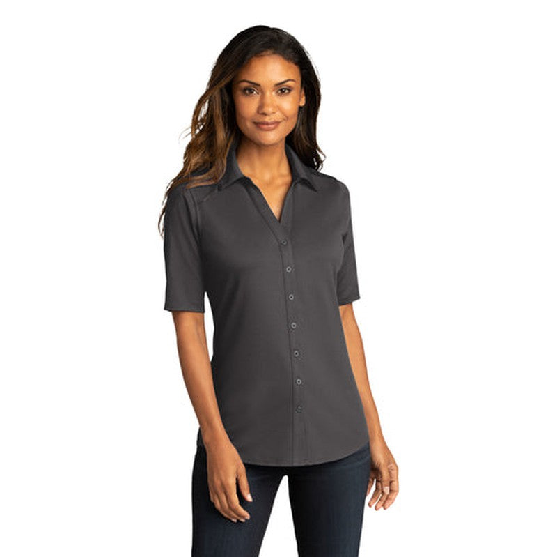 NEW INSIGNIA - Port Authority® Ladies City Stretch Top - Graphite