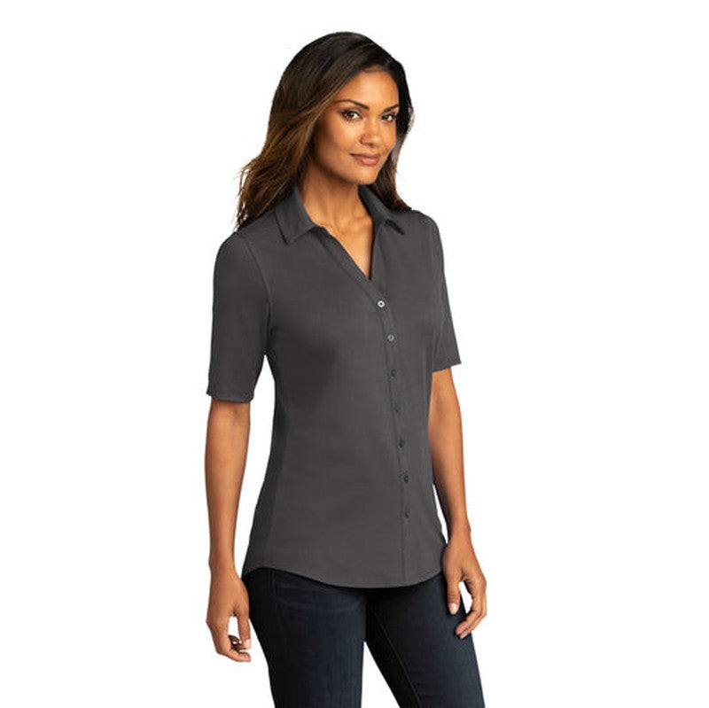 NEW INSIGNIA - Port Authority® Ladies City Stretch Top - Graphite