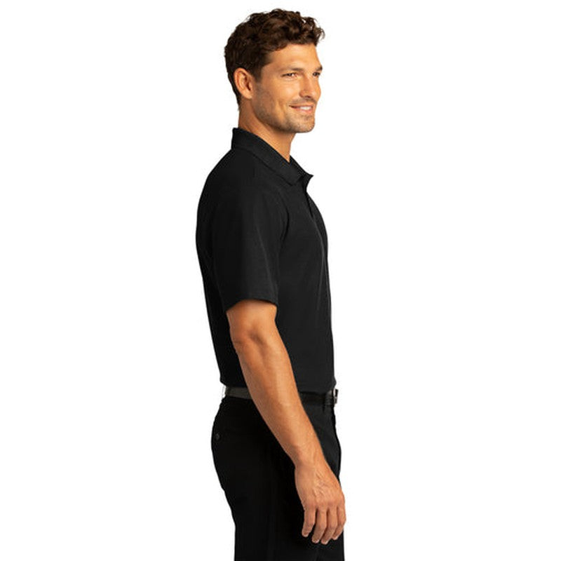 NEW INSIGNIA MEN'S - Port Authority ® SuperPro React ™ Polo - Black