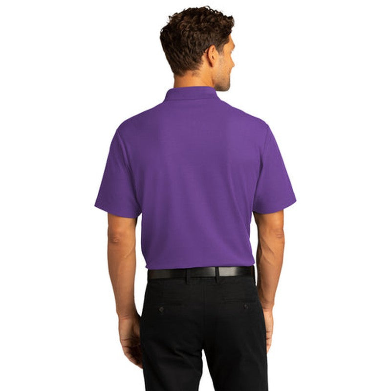 NEW INSIGNIA MEN'S - Port Authority ® SuperPro React ™ Polo - Purple