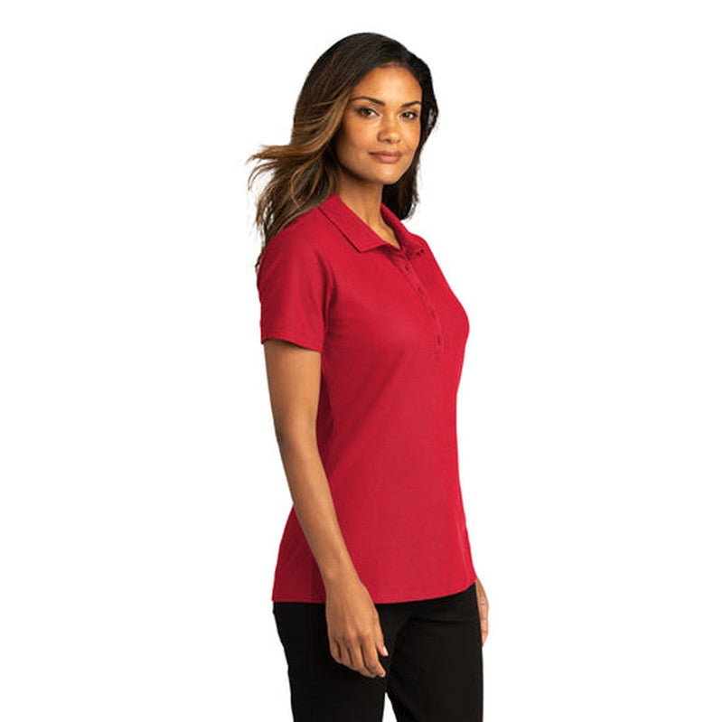 NEW INSIGNIA - Port Authority® Ladies SuperPro React™ Polo - RED