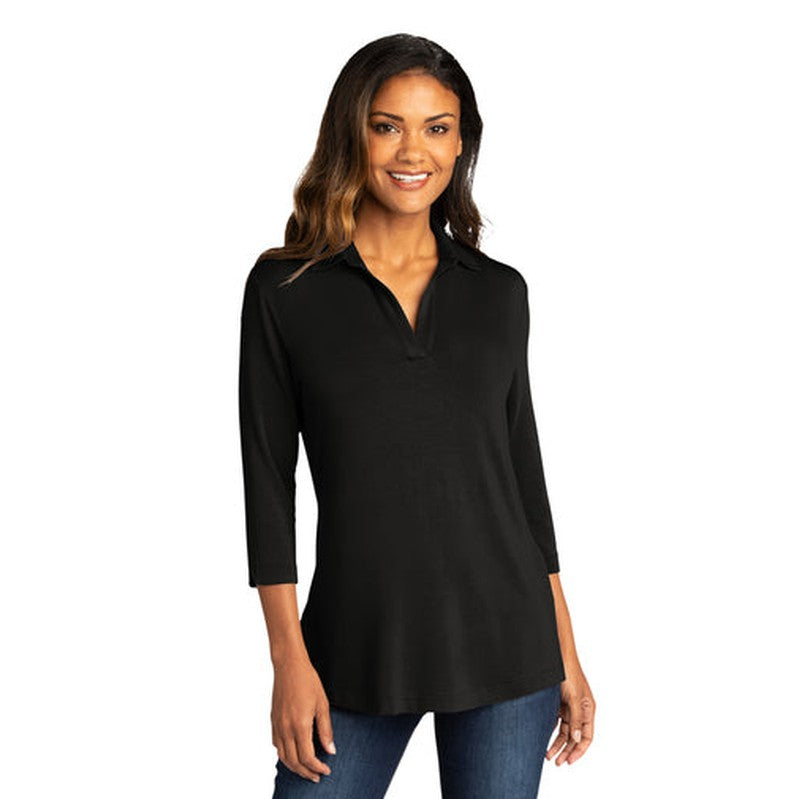 NEW INSIGNIA -Port Authority ® Ladies Luxe Knit Tunic - Black