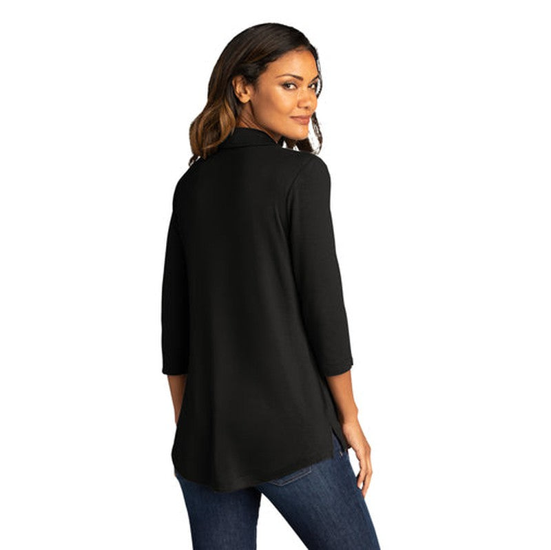 NEW INSIGNIA -Port Authority ® Ladies Luxe Knit Tunic - Black