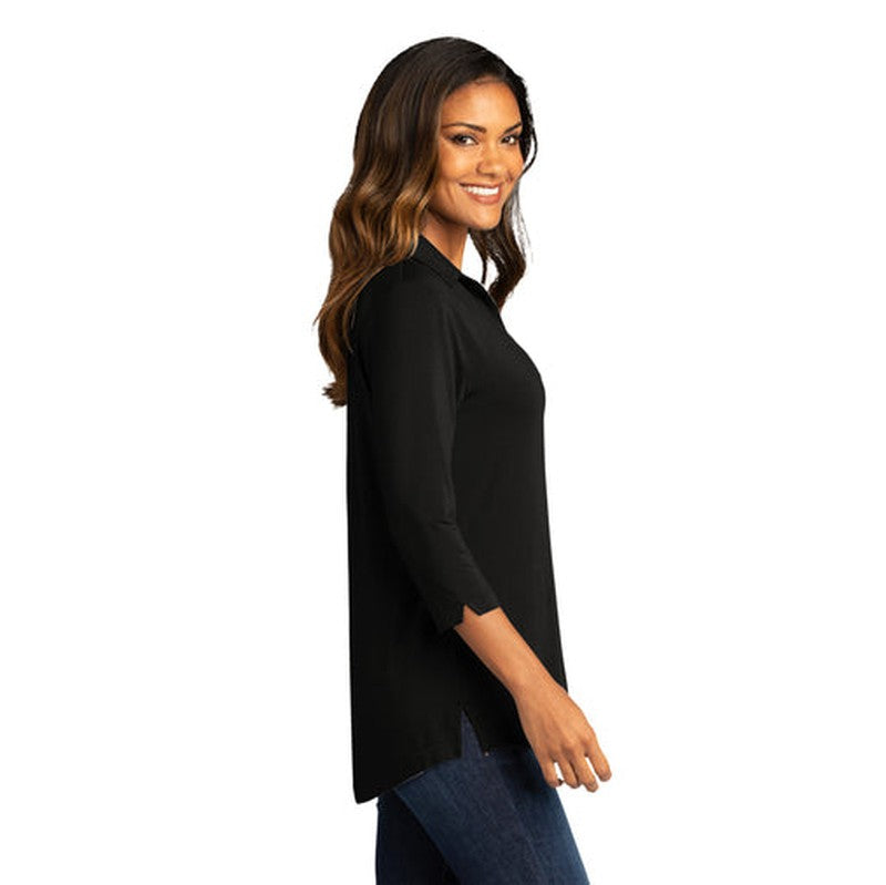 NEW INSIGNIA -Port Authority ® Ladies Luxe Knit Tunic - Black