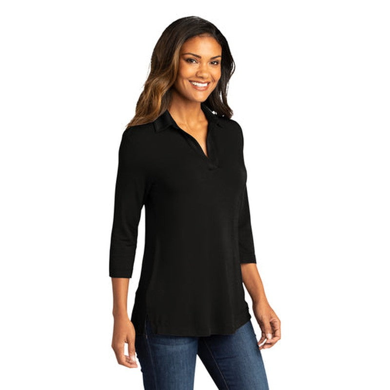 NEW INSIGNIA -Port Authority ® Ladies Luxe Knit Tunic - Black