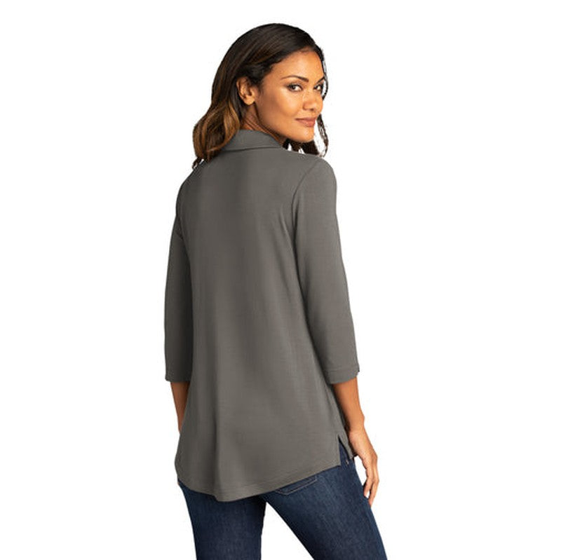 NEW INSIGNIA - Port Authority ® Ladies Luxe Knit Tunic - Sterling Grey