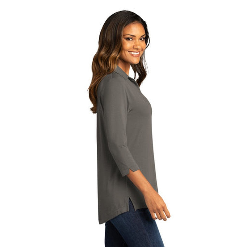 NEW INSIGNIA - Port Authority ® Ladies Luxe Knit Tunic - Sterling Grey