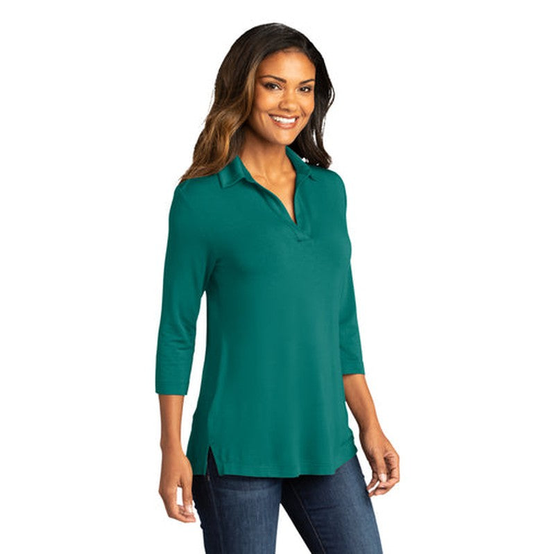 NEW INSIGNIA - Port Authority ® Ladies Luxe Knit Tunic - Teal Green