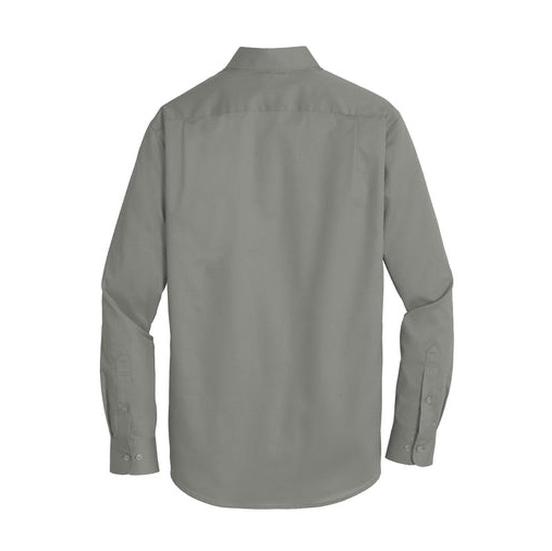NEW INSIGNIA MEN'S - Port Authority® SuperPro™ Twill Shirt - Monument Grey
